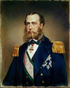 Archiduque Fernando Max, más tarde emperador Maximiliano de México, ejecutado en 1867 por la revolución republicana mexicana de Juárez García ... (pastel)