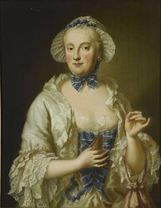 Francés: Marie-Anne-Sophie de Saxe, princesse électrice de Bavière (1728-1797) Retrato de María Ana Sofía de Sajonia, electa de Baviera (1728-1797) de Georg Desmarees