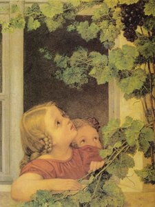 Niños en la ventana