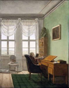 Alemán:  Reinhards Studierstube El estudio del capellán Reinhard