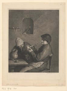 Fumador y bebedor de Georg Friedrich Schmidt