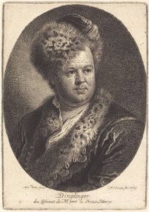 Johann Melchior Dinglinger de Georg Friedrich Schmidt after Antoine Pesne