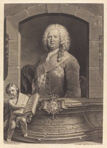 Samuel Liber Barón de Cocceji de Georg Friedrich Schmidt after Jean Pesne
