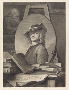 Maurice Quentin de la Tour de Georg Friedrich Schmidt after Maurice Quentin de La Tour