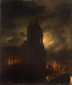 Procesión nocturna de Georg Gillis van Haanen