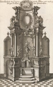 Diseño para un altar monumental, Placa c de 