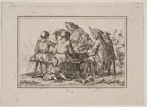 Una comida campesina de Georg Haas