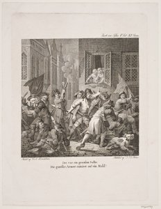 Ilustración para las comedias de Holberg de Georg Haas