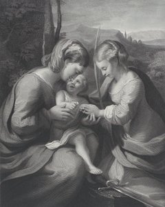 El matrimonio místico de Santa Catalina, ca. 1831