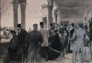 En el anillo de desfile de Georg Koch