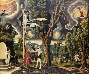 Caída y redención, 1535 de Georg Lemberger