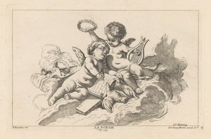 pozie La Poesie (título sobre objeto) Livre des Arts (título de la serie) de Georg Leopold Hertel