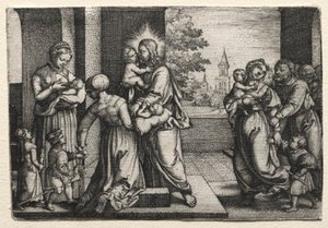 Cristo con los niños