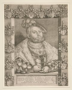 Federico el Sabio, elector de Sajonia de Georg Pencz