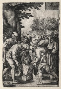José bajado a un pozo de Georg Pencz