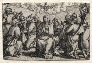 La Vida de Jesucristo: El Descenso del Espíritu Santo, c. 1534-35