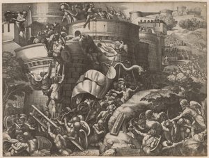 The Seige of Carthage de Georg Pencz