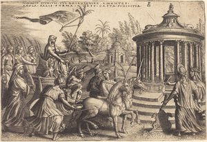 El Triunfo de la Castidad de Georg Pencz