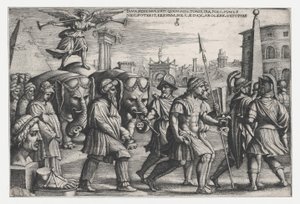 El Triunfo de la Fama sobre la Castidad, de Los Triunfos de Petrarca