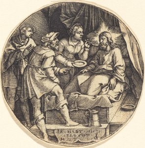 Cuidar a los enfermos de Georg Pencz
