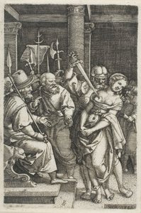 Virginius matando a su hija de Georg Pencz