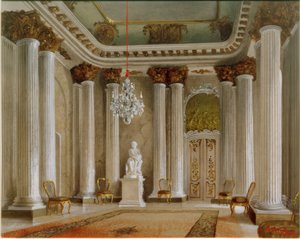 Vestíbulo del Palacio Sanssouci de Georg Schöbel
