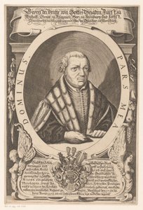 Retrato de Georg III, Príncipe de Anhalt-Dessau de Georg Walch