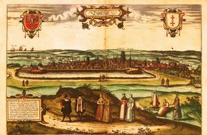 Gdansk, Polonia de Georg and Hogenberg Franz (1535 90) Braun