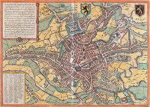 Gante, Bélgica de Georg and Hogenberg Franz (1535 90) Braun