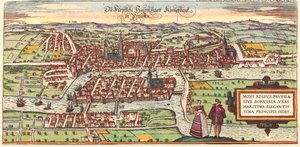 Kaliningrado, Rusia de Georg and Hogenberg Franz (1535 90) Braun