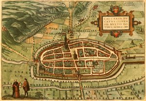 Kalkar, Alemania de Georg and Hogenberg Franz (1535 90) Braun