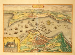 Kronborg de Civitates Orbis Terrarum