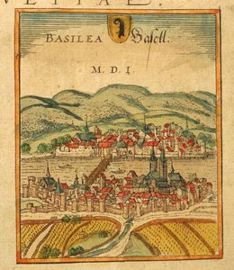 Mapa de Basilea de Civitates Orbis Terrarum