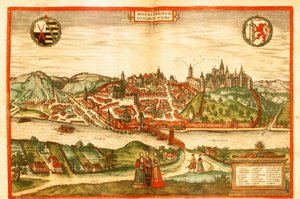 Meissen, Alemania de Georg and Hogenberg Franz (1535 90) Braun