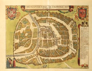 Moscú de Civitates Orbis Terrarum