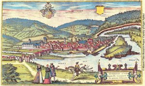 Munt, Munden, Suiza de Georg and Hogenberg Franz (1535 90) Braun