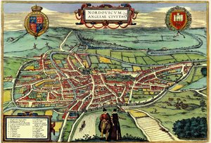 Norwich, Inglaterra de Georg and Hogenberg Franz (1535 90) Braun