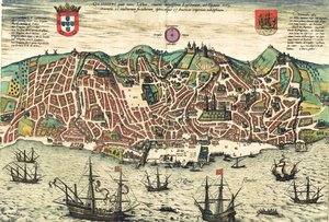 Portugal de Georg and Hogenberg Franz (1535 90) Braun