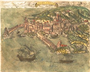 Rodas, Grecia de Georg and Hogenberg Franz (1535 90) Braun