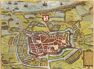 Stade, Hamburgo, Alemania de Georg and Hogenberg Franz (1535 90) Braun