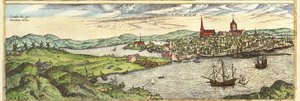 Estocolmo, Suecia de Georg and Hogenberg Franz (1535 90) Braun