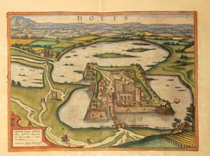 Tata, Dotis de Civitates Orbis Terrarum por Georg Braun de Georg Braun and Hogenberg Franz