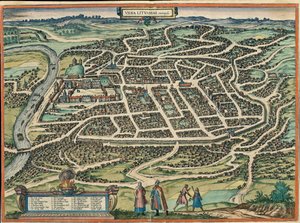 Vilna, Lituania de Georg and Hogenberg Franz (1535 90) Braun