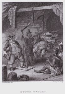 Peso holandés de George (after) Cruikshank