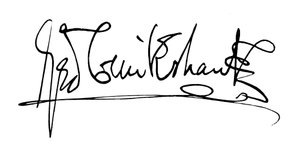 Firma de George Cruikshank (grabado)