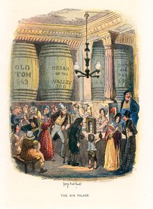 Ilustración para Tiempos Difíciles de George (after) Cruikshank