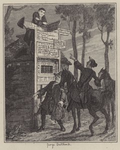 Ilustración para Jack Sheppard de George (after) Cruikshank
