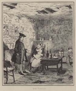 Ilustración para Jack Sheppard de George (after) Cruikshank
