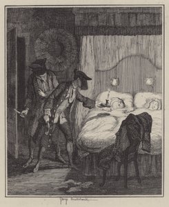 Ilustración para Jack Sheppard de George (after) Cruikshank