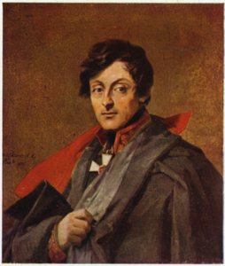 Retrato de Alexander Ostermann-Tolstoy (litografía en color) de George (after) Dawe